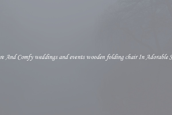 Secure And Comfy weddings and events wooden folding chair In Adorable Styles