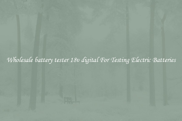 Wholesale battery tester 18v digital For Testing Electric Batteries