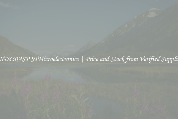 VND830ASP STMicroelectronics | Price and Stock from Verified Suppliers