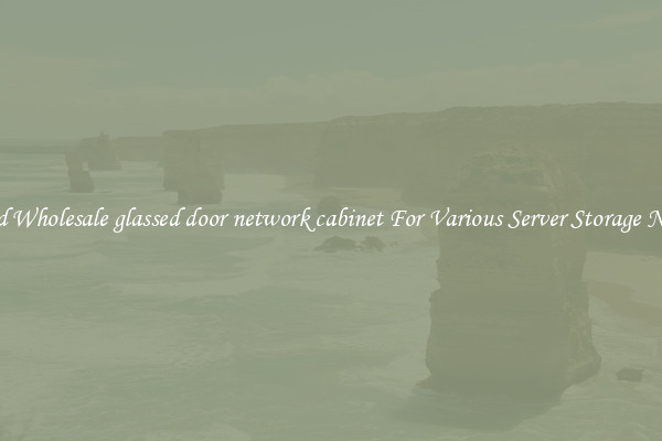 Solid Wholesale glassed door network cabinet For Various Server Storage Needs